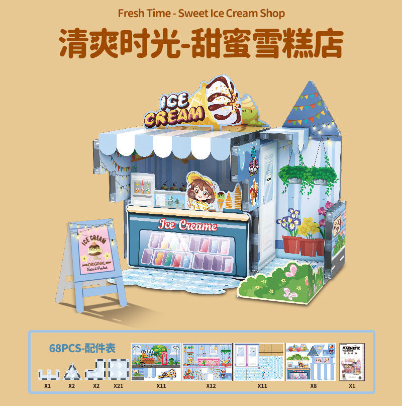 Creative Magnetic Building Set - Create Your Dream Scenes