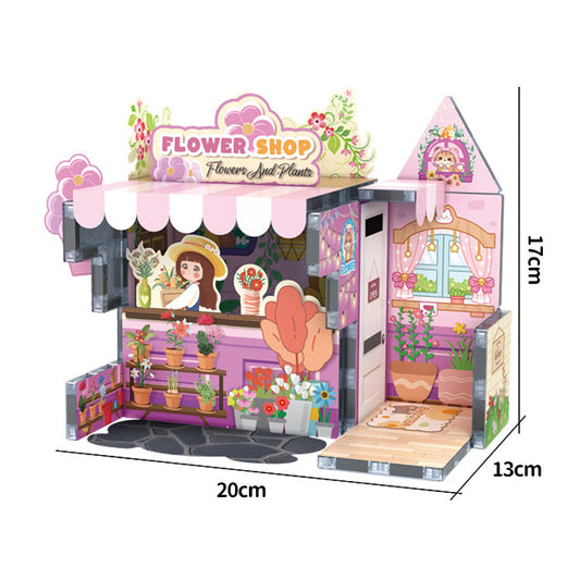 Creative Magnetic Building Set - Create Your Dream Scenes