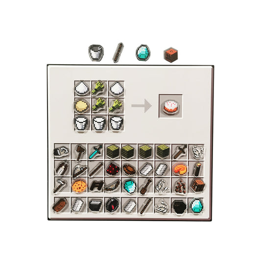 Creative Crafting Table Fridge Magnet My World Mini Magnetic Props Crafting Pack